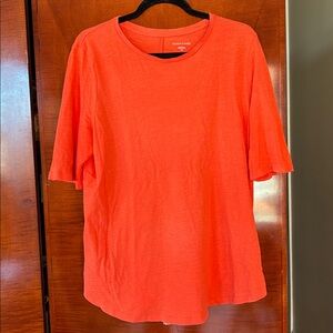 Eileen Fisher Organic Cotton T Shirt Size L